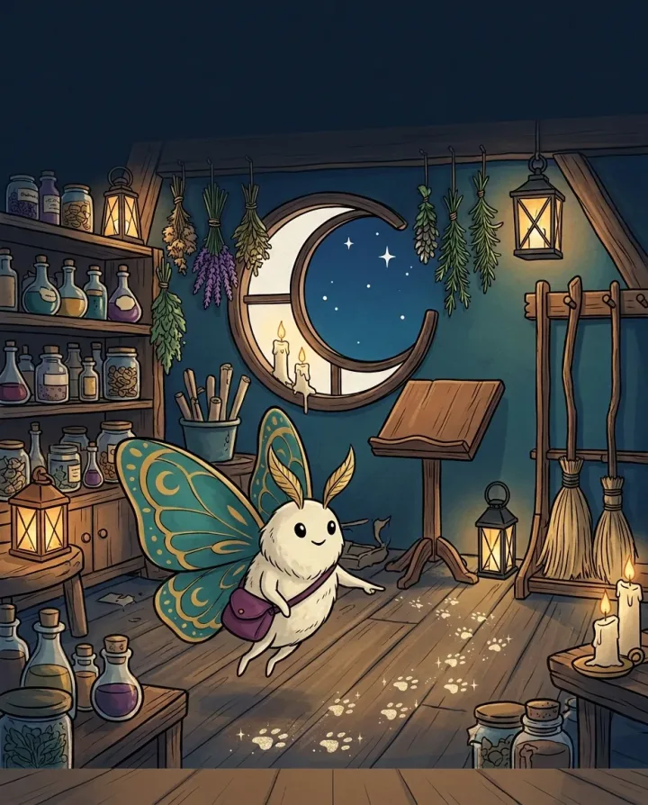 The Missing Witch's Spellbook printable cover art